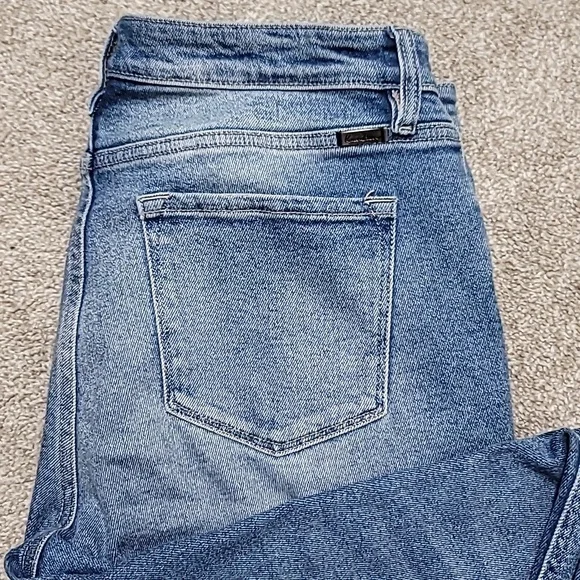 KanCan High Rise Ripped Cropped Jean - Picture 4 of 9